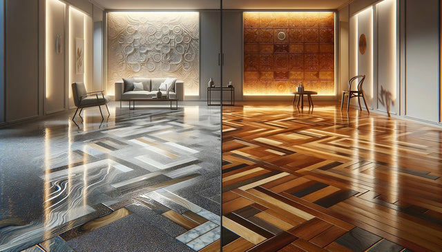 Sol en résine époxy VS parquet: quelle est la meilleure solution? - G.Hodin