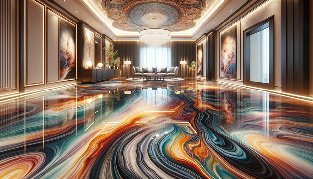 Comments personnaliser ses sols grâce à la résine époxy? - G.Hodin