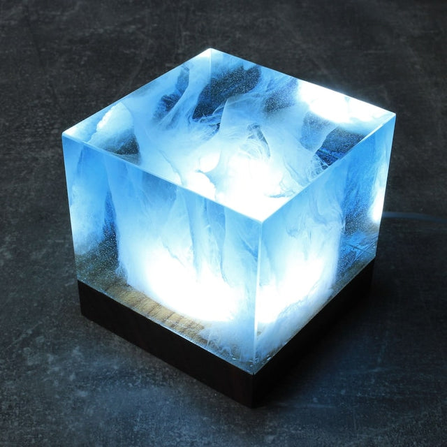 Lampes Résine Époxy