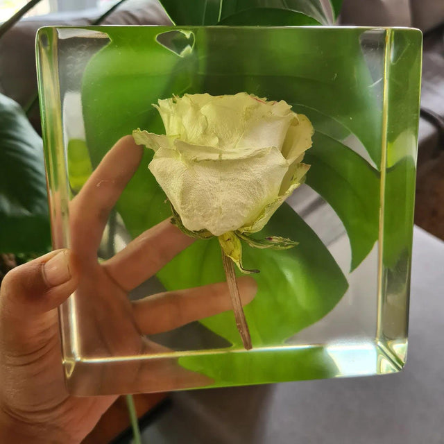 Résine époxy de coulée profonde 10 cm objet déco