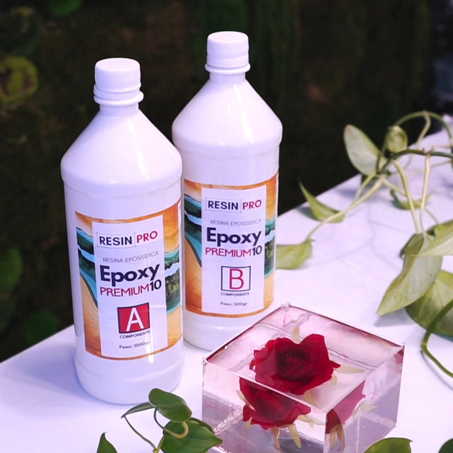 Résine époxy de coulée anti-jaunissement 7,5 cm petite quantité