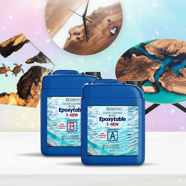 Résine époxy de coulée profonde 10 cm g hodin