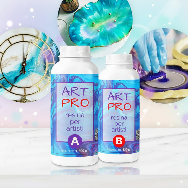 Résine époxy de glaçage et recouvrement artistes