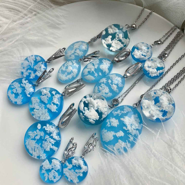 exmple Résine époxy transparente 2 cm - mélange résine A et B pour objets décoratifs et bijoux