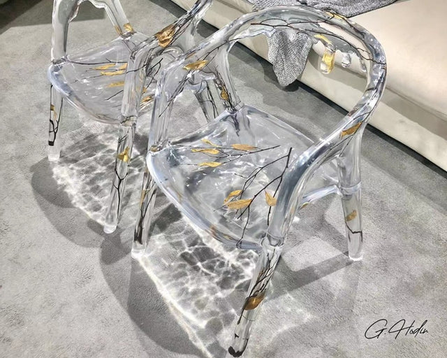 chaise résine époxy 3