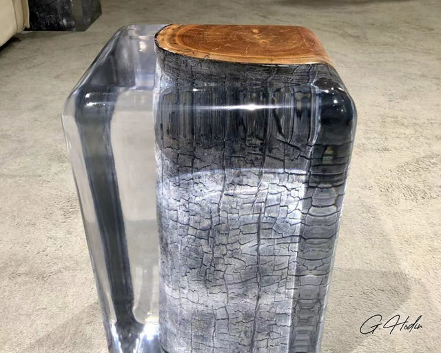 Tabouret résine époxy KTY