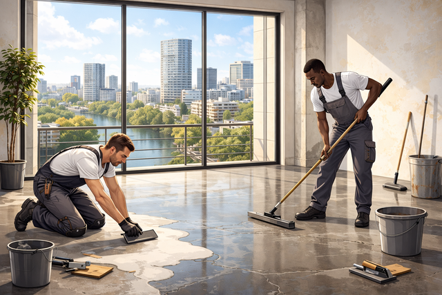 Pose de béton ciré à Boulogne-Billancourt | Artisan Expert Sols & Intérieurs