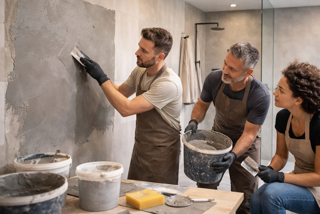 Formation béton ciré en 2 jours : technique et pratique