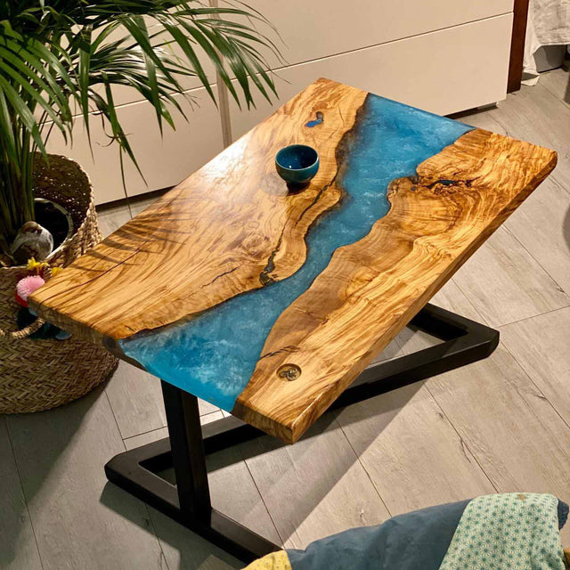 Résine époxy de coulée pour tables et meubles 5 cm 2