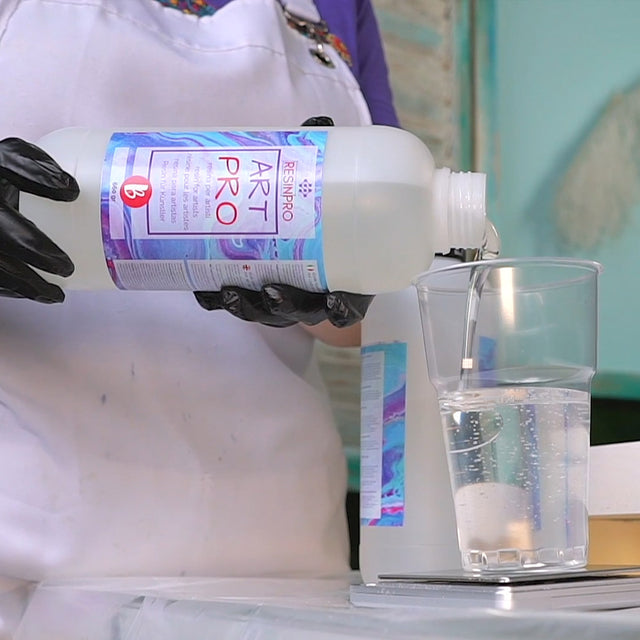 Résine époxy de glaçage et recouvrement – résine transparente pour artistes mélange