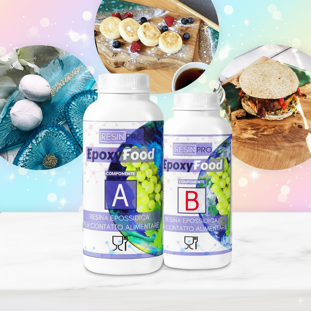 Résine époxy alimentaire haute transparence - certifiée non toxique