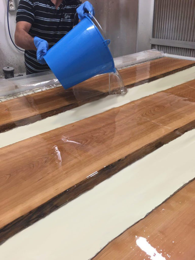Résine époxy de coulée profonde 10 cm tuto coulée