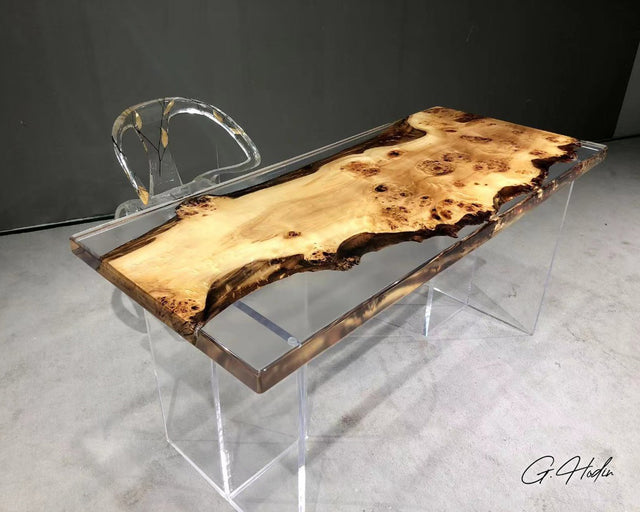 Table Résine Epoxy Wood ISTMBUL